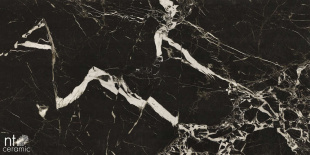 Керамогранит NT Ceramic Quanta Portoro Black арт. NS612NTT9028L (60x120) лаппатированная 